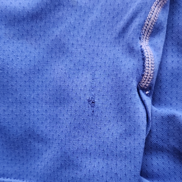 Nike Blue Long Sleeve Dri Fit Shirt - Picture 3 of 4